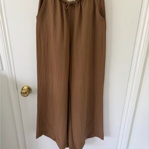 Z Supply Brown Drawstring Pants
